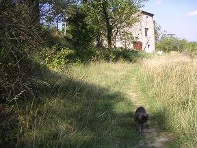 L'arrivée chez moi.